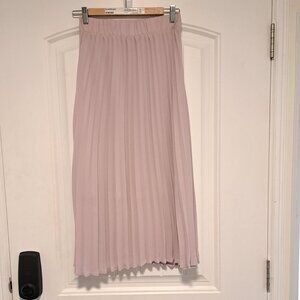 Twik pleated midi skirt